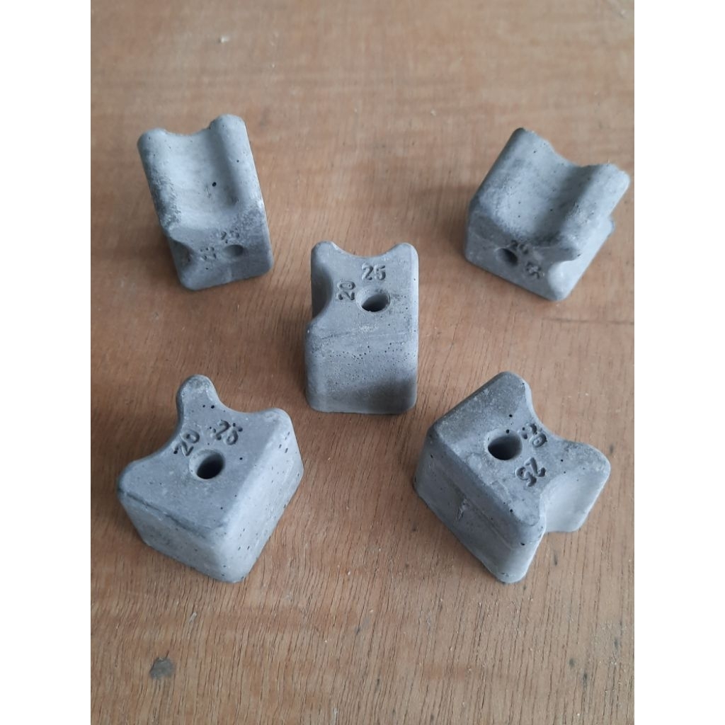 beton decking tahu beton 20/25 mm concrete spacer