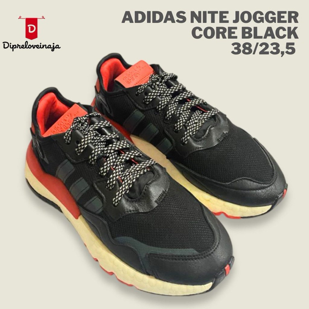 ADIDAS NITE JOGGER CORE BLACK PRELOVE DPLA0316