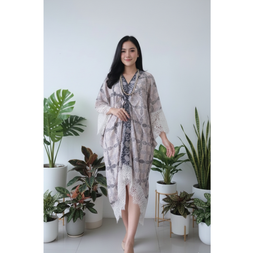 KAFTAN BATIK LACE - KAFTAN BATIK VISKOSE - KAFTAN KONDANGAN - KAFTAN BATIK MODERN - KAFTAN RENDA