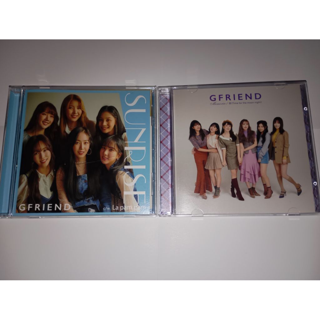 Album gfriend japan memoria & sunrise WTS PRELOVED baca deskripsi