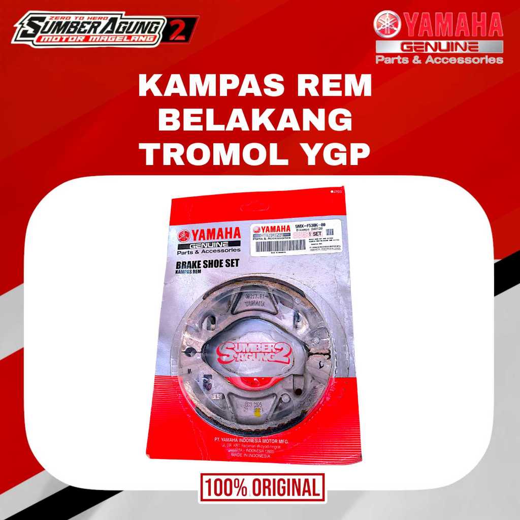 KAMPAS REM TROMOL BELAKANG MIO SPORTY MIO J MIO M3 AEROX JUPITER Z VEGA ZR ORI YGP