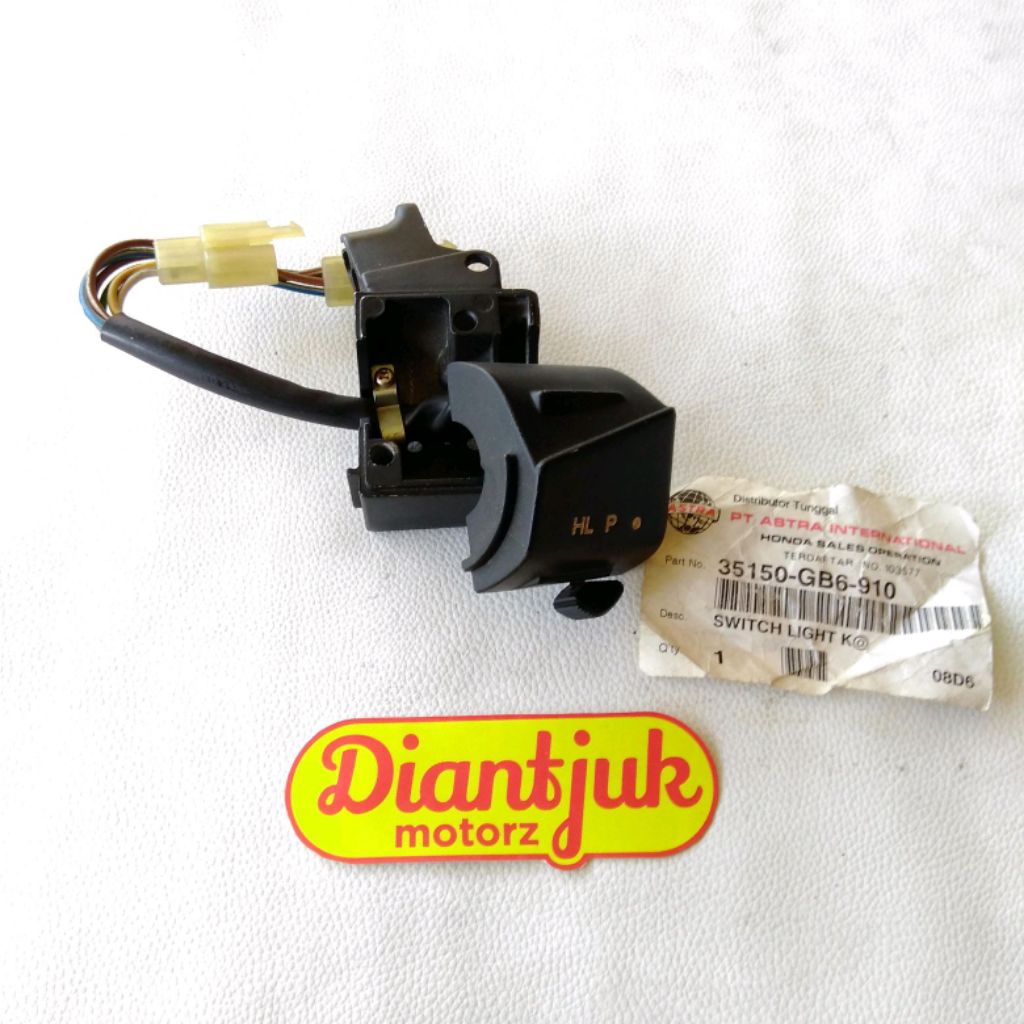 Holder Saklar Kanan Engkel Honda Astrea 800 C800A Asdab ASTRA Original