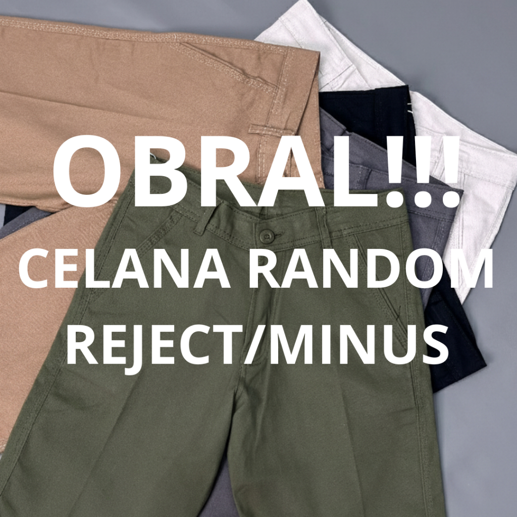 CELANA REJECT DEFECT SALE PROMO