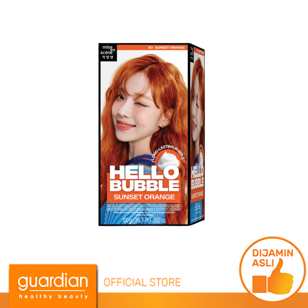 Mise en Scene Hello Bubble Hair Color Pewarna Rambut Foam