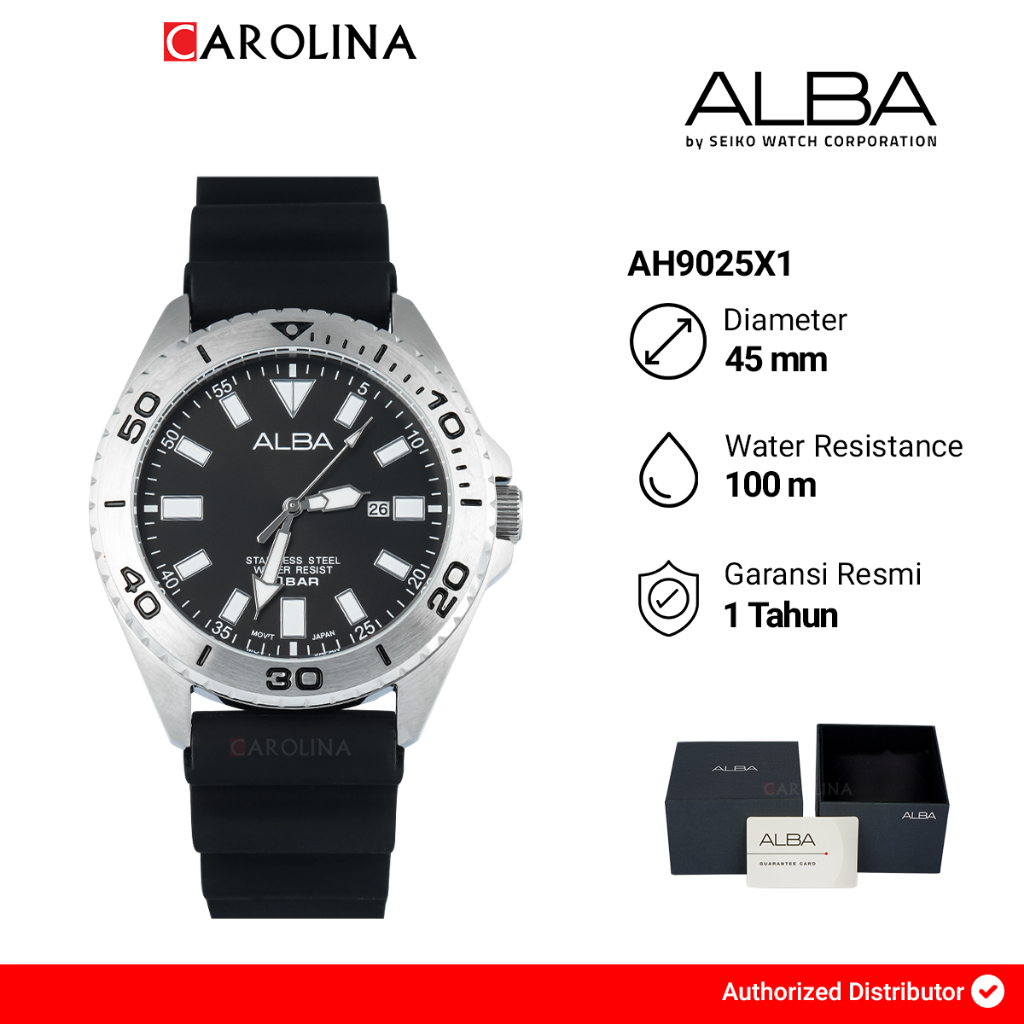 Jam Tangan ALBA AH9025X1 Pria