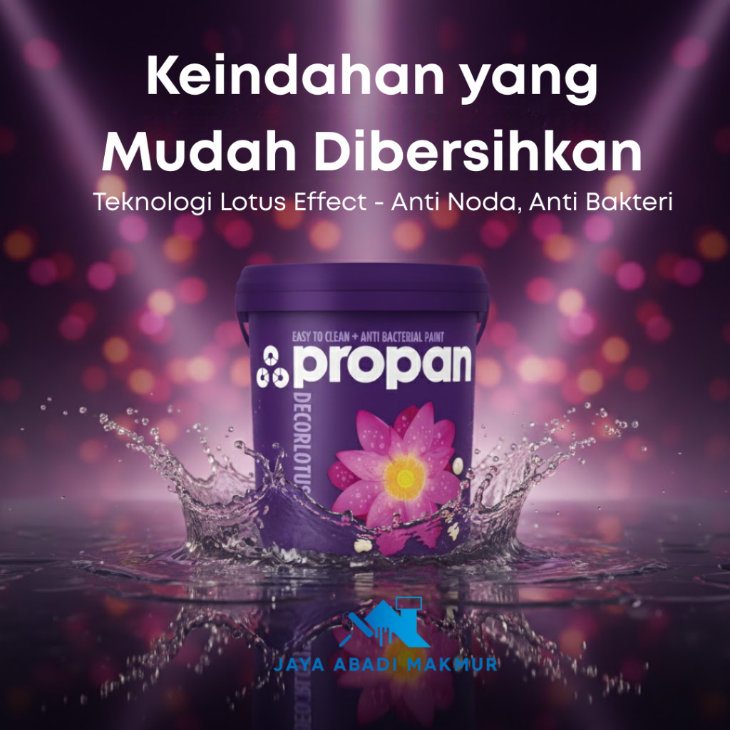 Propan Decorlotus DLI-480 20 Liter  Cat Interior Anti Noda & Anti Bakteri | Mudah Dibersihkan | Low 