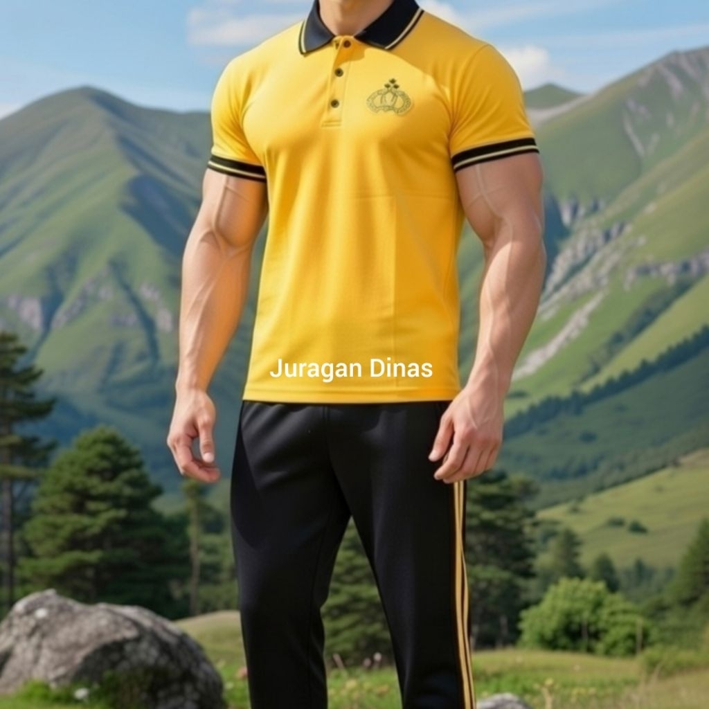 2025 Setelan baju traning olahraga jatah polri terbaru original