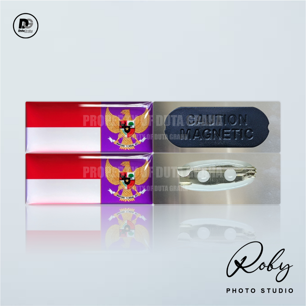 [PIN RESIN] MPG UNGU 4CM Pin Bros Aksesoris Souvenir LK PASKIBRA PASKIBRAKA MERAH PUTIH GARUDA BENDE
