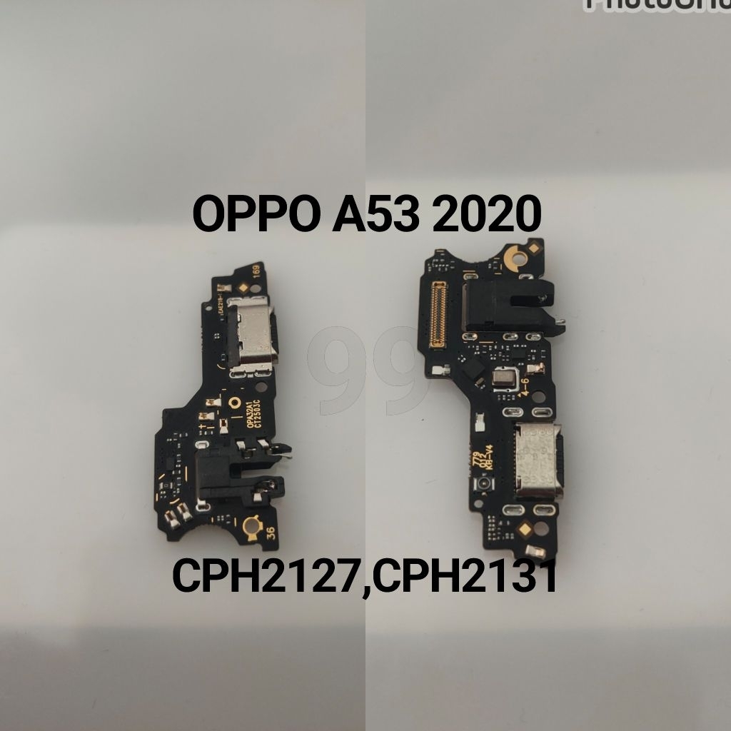 konektor+papan charger OPPO A53 2020, CPH2127 ,CPH2131