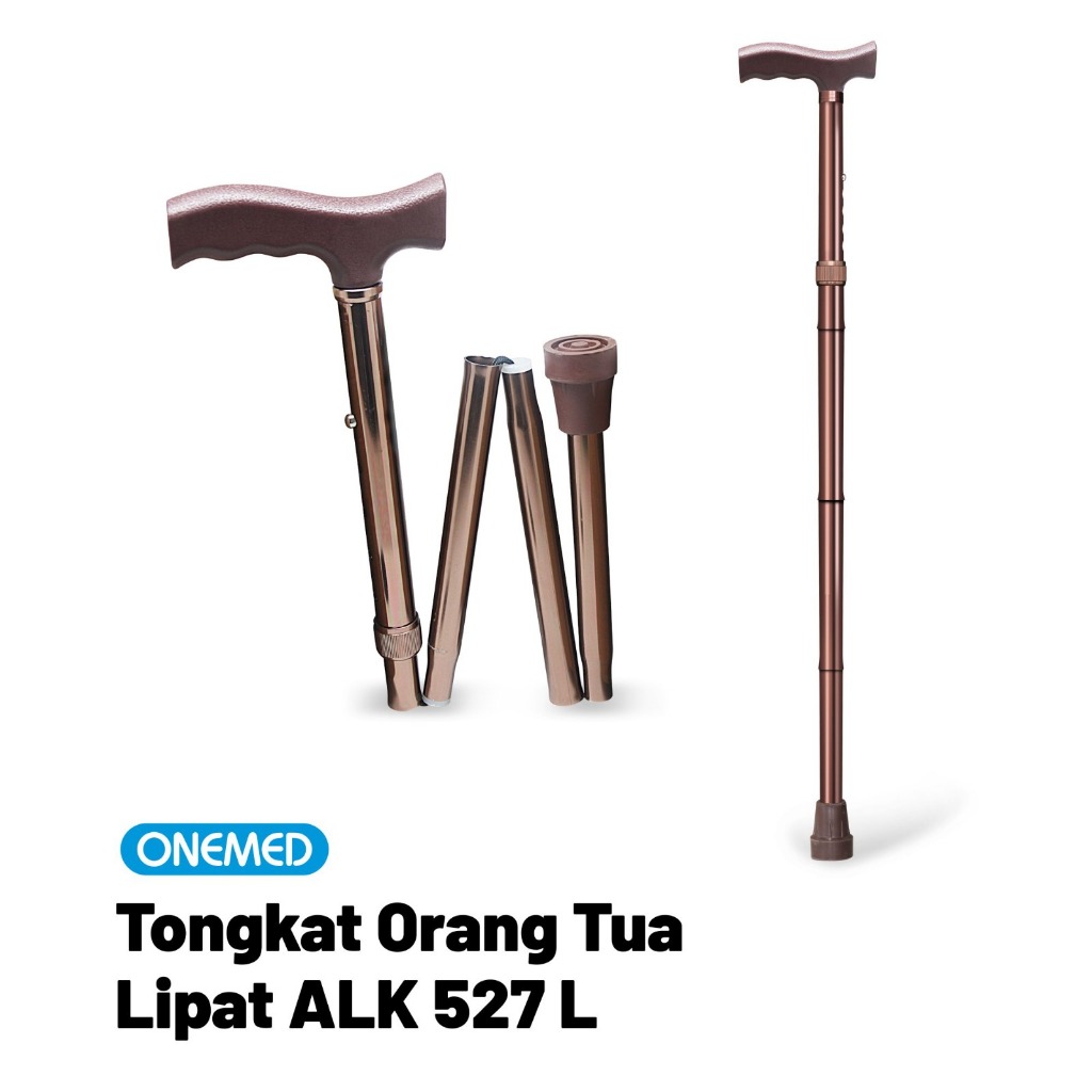 TONGKAT ORANG TUA LIPAT  - TONGKAT BANTU JALAN ORANG TUA PRAKTIS