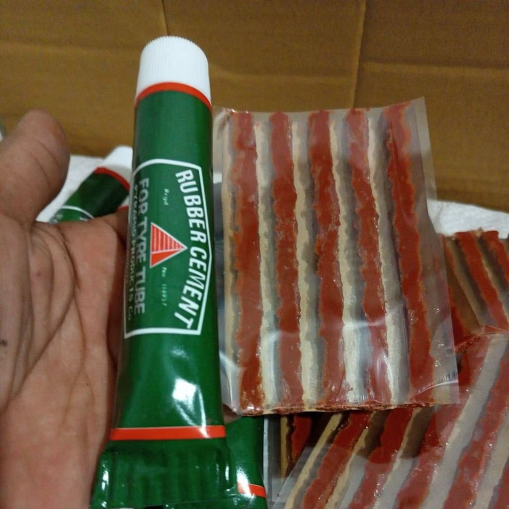 lem karet Tambal ban dan lem cacing tubles lem tip top free karet tubles