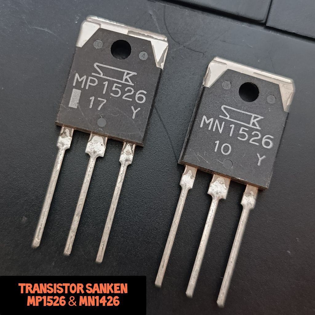 Transistor Sanken MP1526 & MN1526 Original
