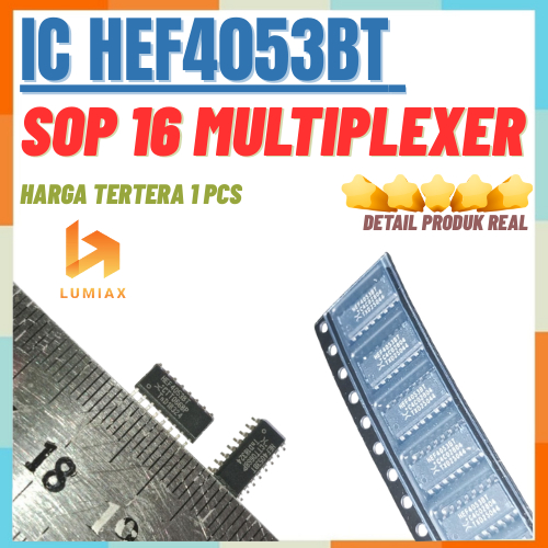 IC SMD 4053 HEF4053 HEF4053BT SOP16 smd multiplexer demultiplex