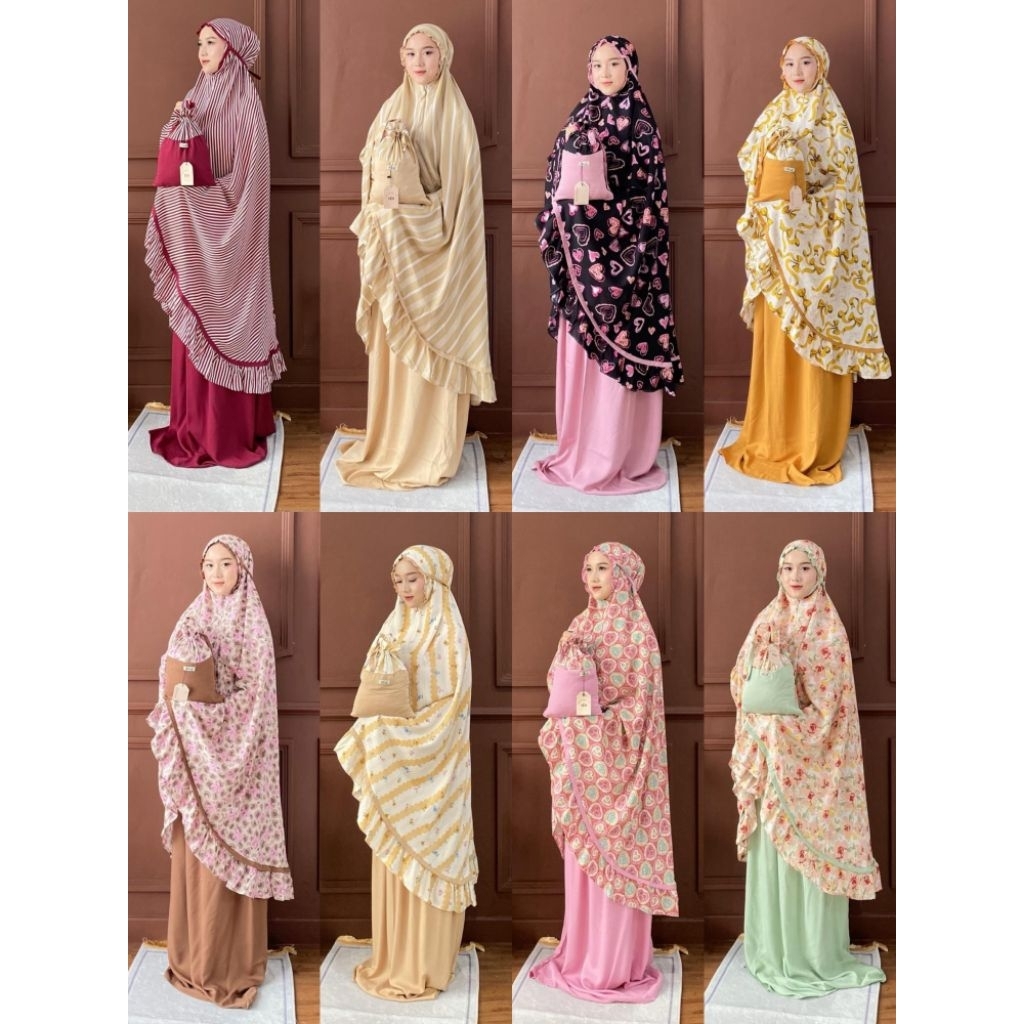 MUKENA BASIC HD.id / MUKENA JUMBO/ SLETING BAG DAGU /BY HD.ID