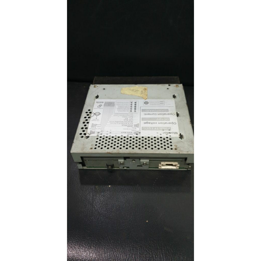 TV indash 7 inch motorized mobil kondisi untested