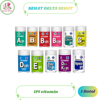 IPI vitamin A B Kompleks C D E Zinc D3K2 Magnesium
