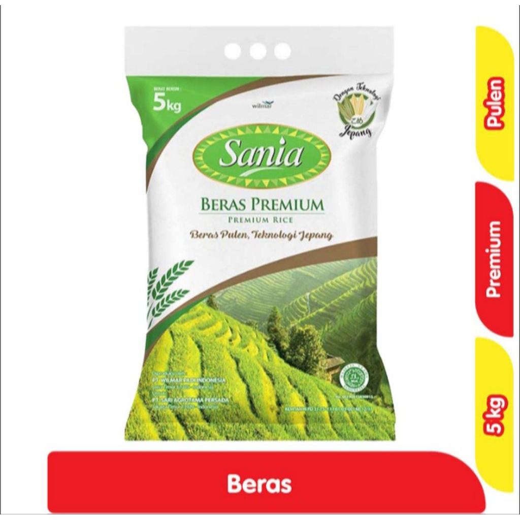 Sania beras pulen 5000G