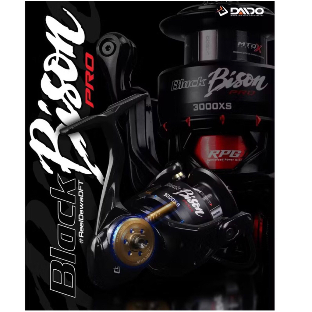 REEL DAIDO - BLACK BISON PRO 2000XS & 3000XS