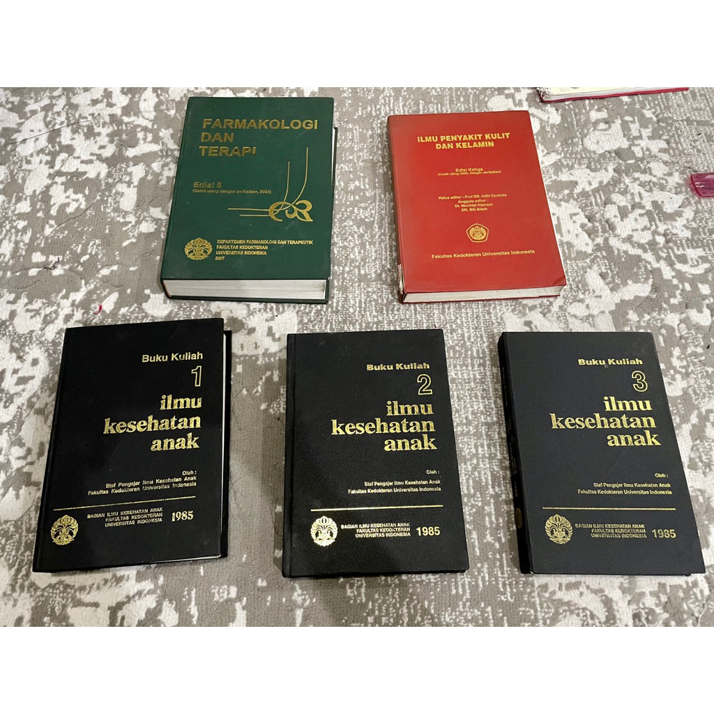 Buku Kedokteran - Buku Bekas - PRELOVED BOOK - Buku Layak Pakai - Buku Murah Kedokteran - CEK DESKRI