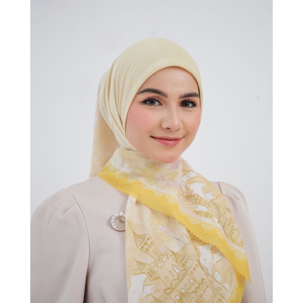 Evergrace Castle in the Sky Square Scraf