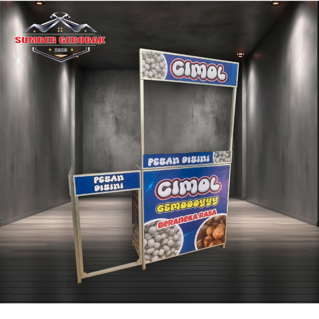 Booth Portable Meja Lipat + Meja Kompor jualan