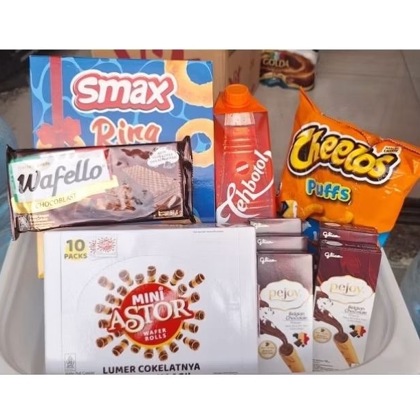Paket Parcel / Hampers Lebaran Makanan Ringan MURAH MERIAH