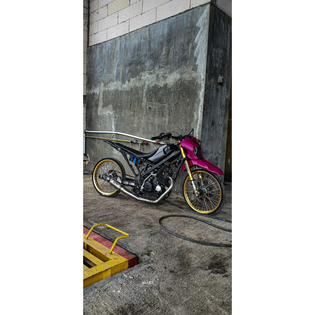 Knalpot Racing CRF KLX mode kolong