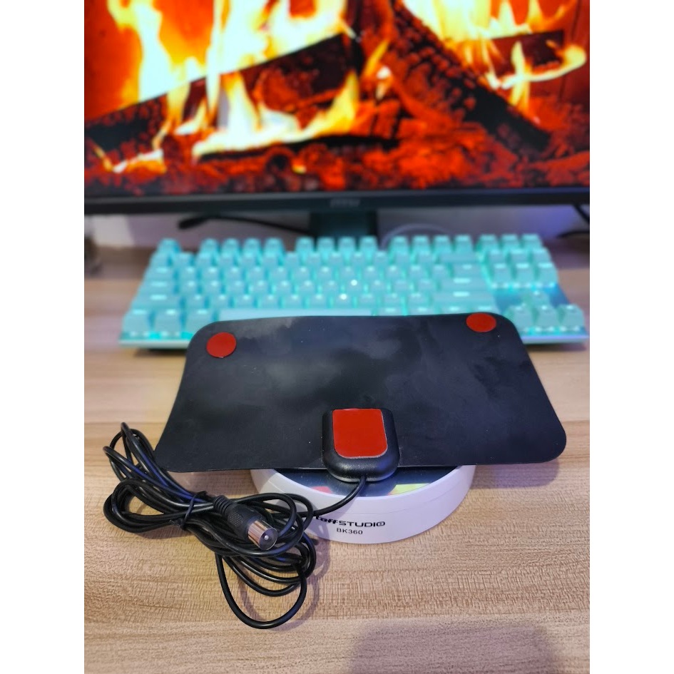 Antena TV Digital Taffware TFL-D139 + Booster D15 25dB – Bekas Normal