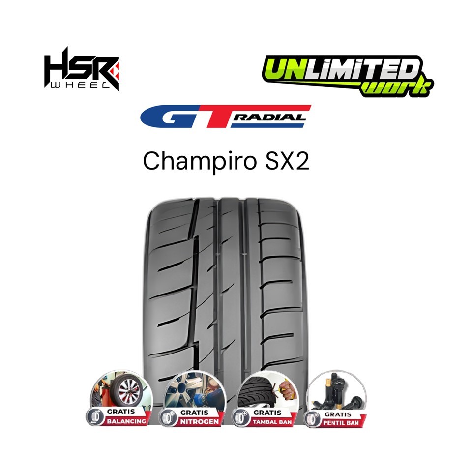225 45 r17 CHAMPIRO SX2 RING 17 SEMI SLICK ANTI SELIP