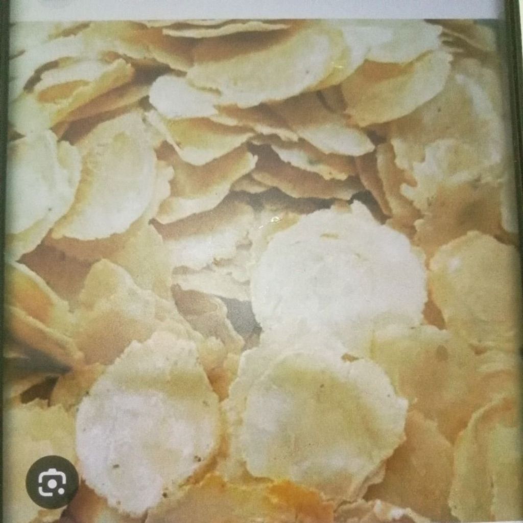 kerupuk emping mentah kiloan
