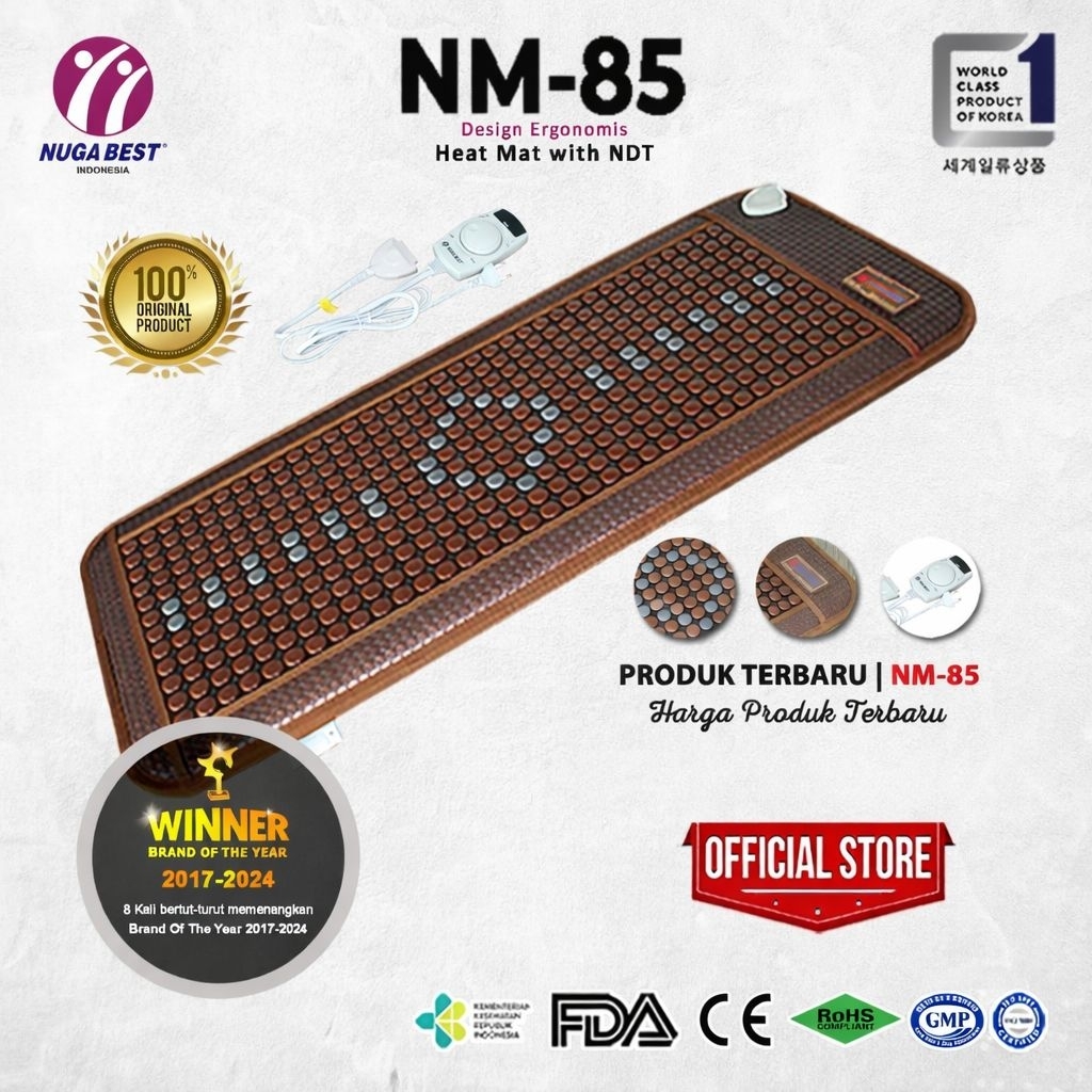 Alat terapi Nugabest |  NM-85 Heat Mat with NDT Nuga Best (Matras Kesehatan) asli korea