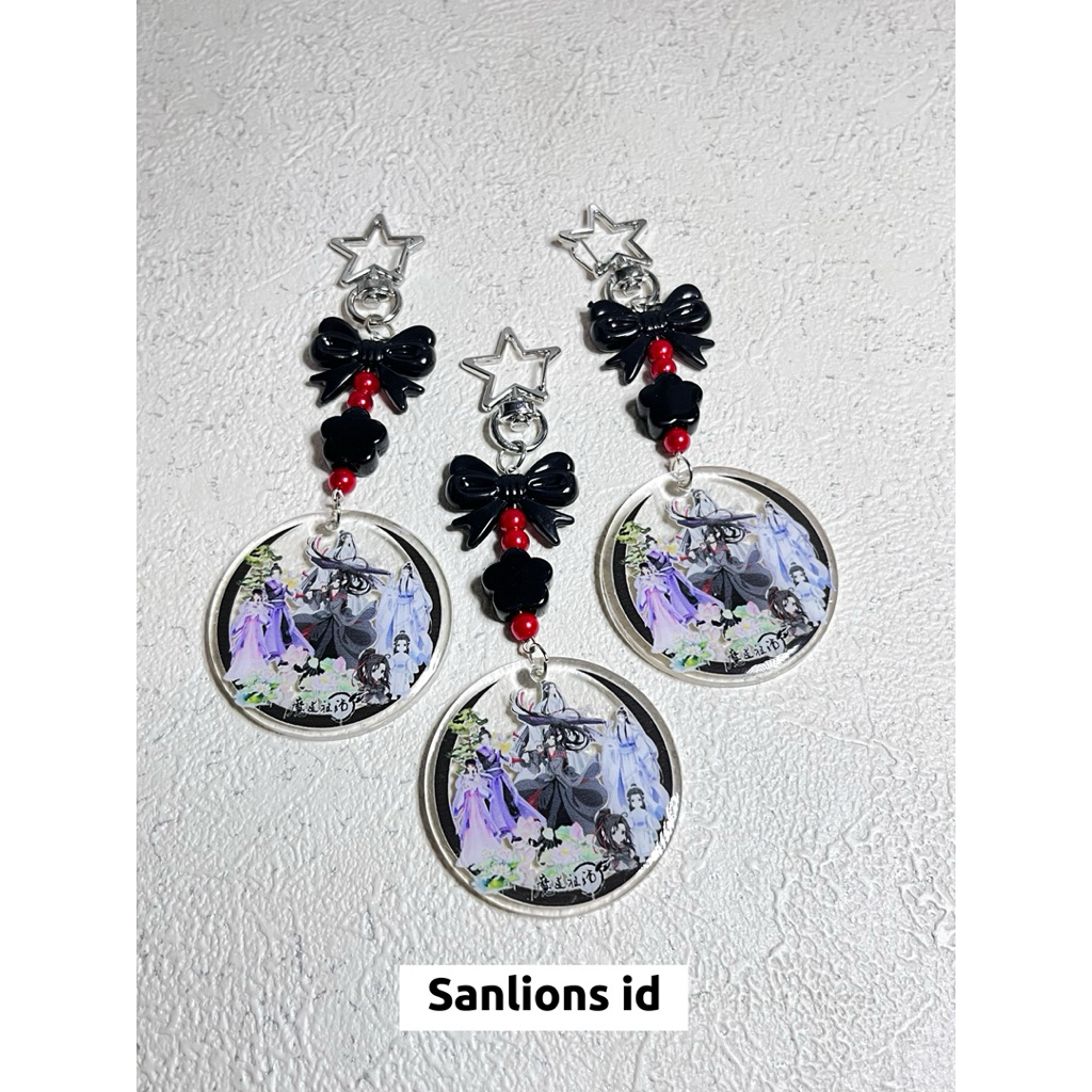 sanlions.id keychain mo dao zu shi mdzs the untamed fanmade by sanlions / gantungan kunci the untame