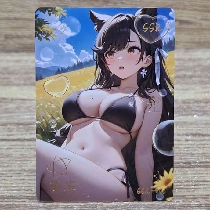 Kartu CCG Goddess Azur Lane Atago SSR