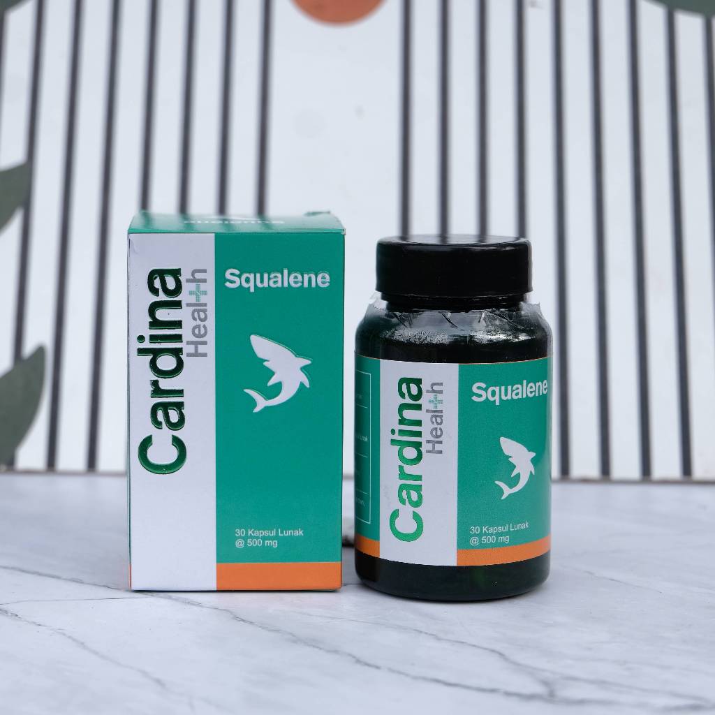 Cardina Health Squalene - Minyak Ikan Untuk mendukung kesehatan organ reproduksi pria, meningkatkan 