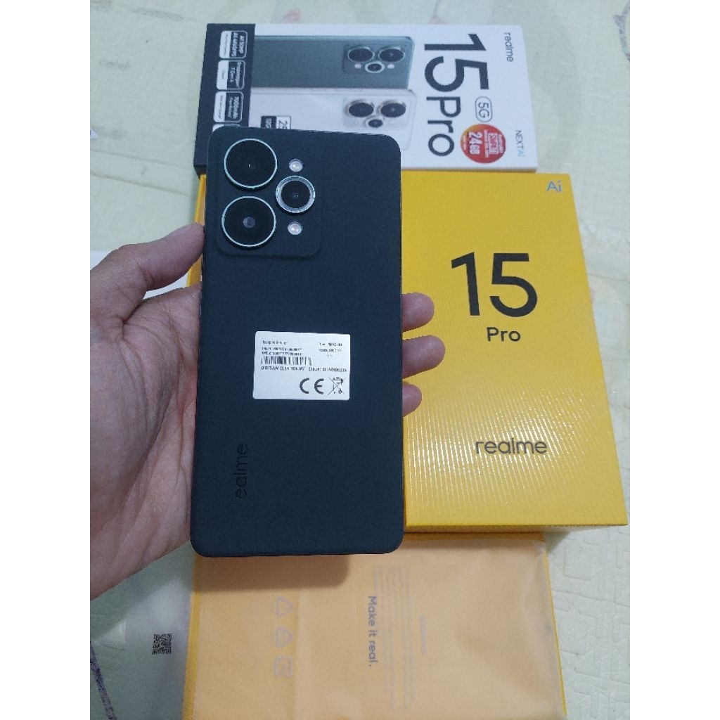 Realme 15 Pro 5G 256 Gb Second Resmi Mulus