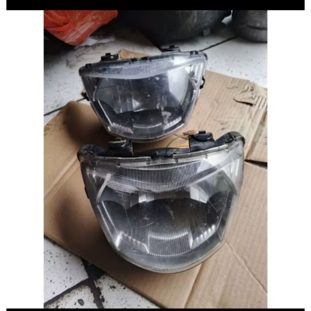 Lampu depan reflektor depan yamaha mio j/mio gt original copotan