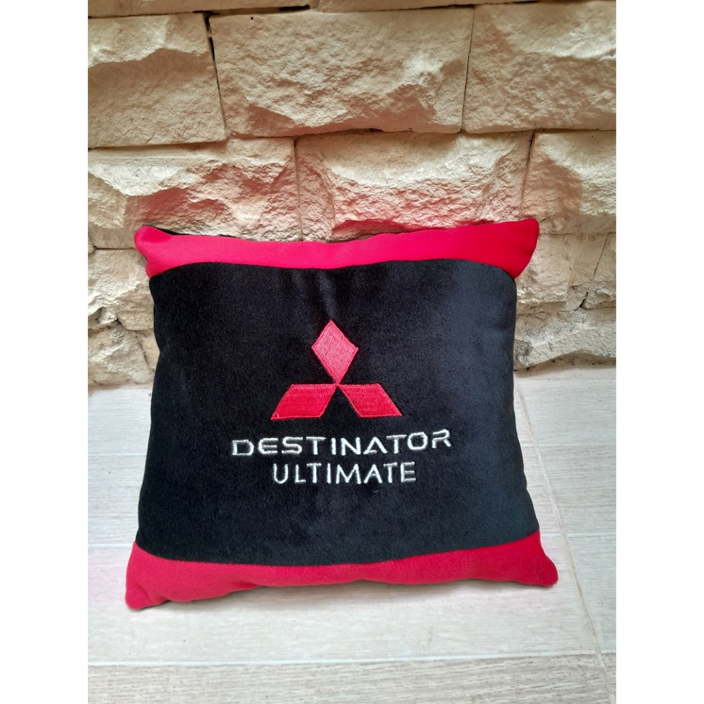 bantal mobil alas jok sandaran punggung aksesoris interior mitsubishi Destinator ultimate