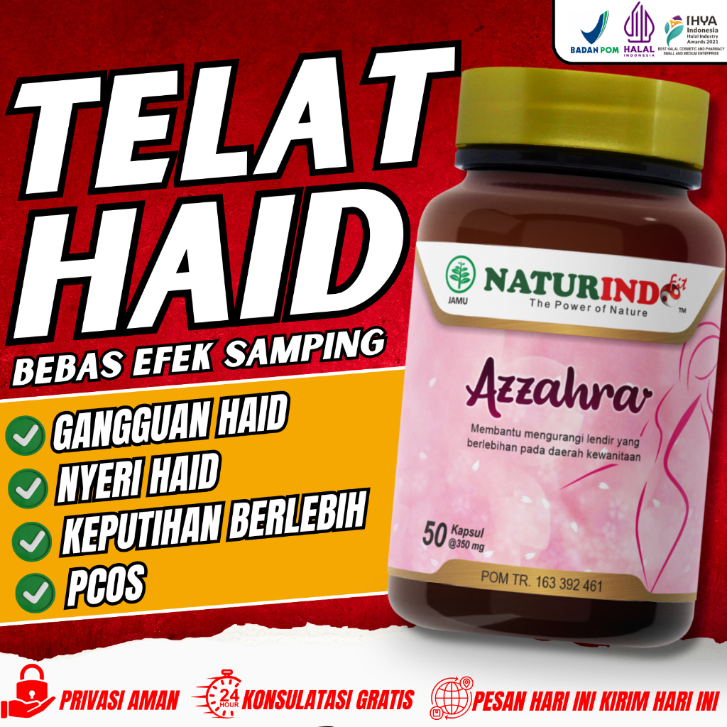 Obat Telat Haid Paling Ampuh PCOS Menstruasi Obat Telat Datang Bulan Manjakani Pelancaran Haid Pelan