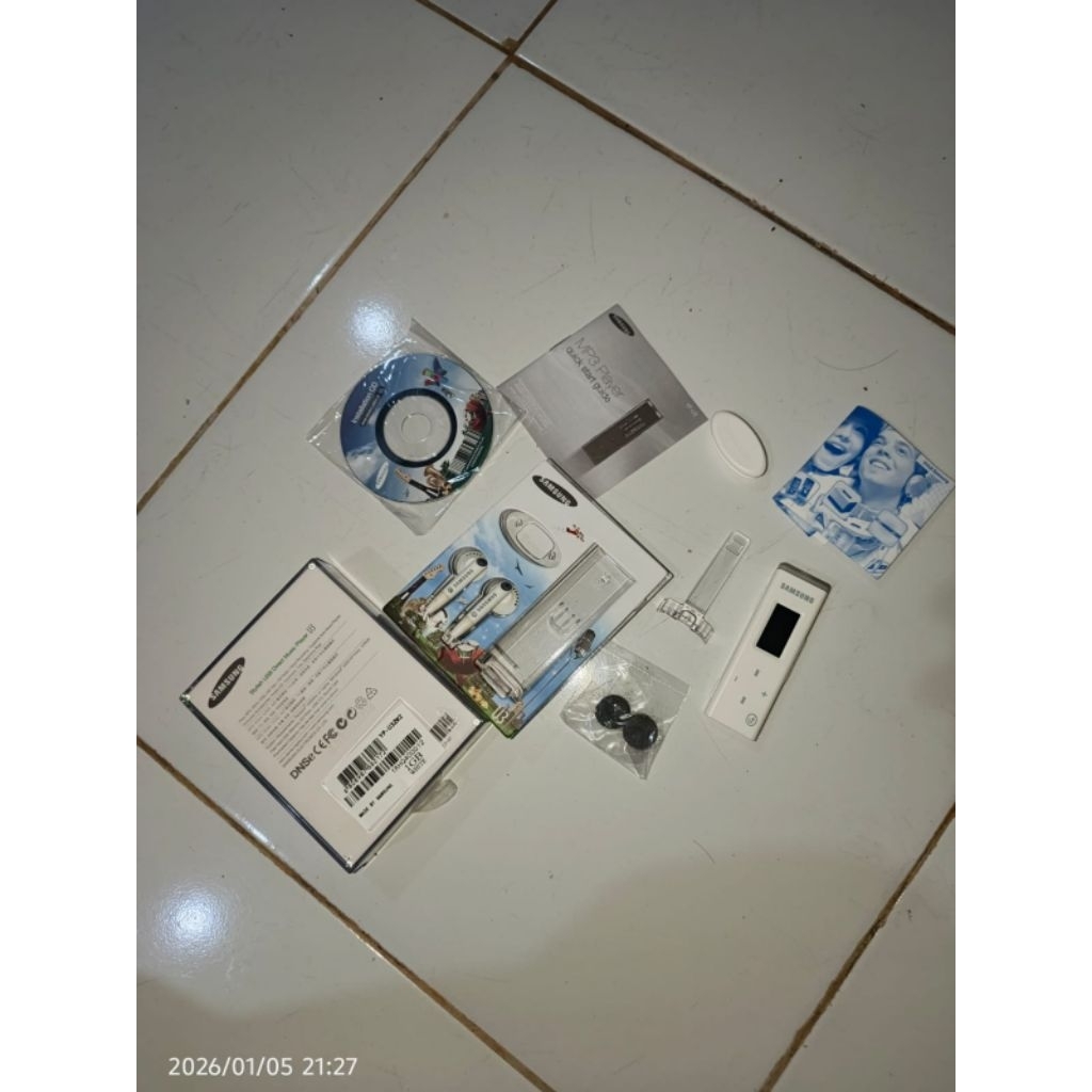 Samsung YP u3 mp3 fullset nos