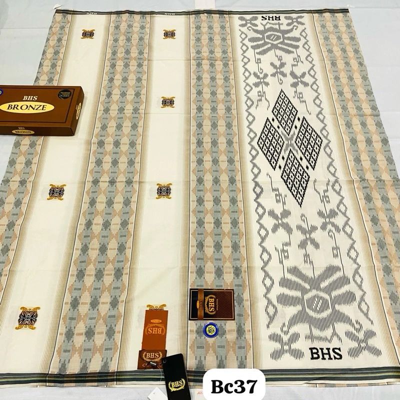 Sarung BHS Clasic Bronze type SONGKET timbul