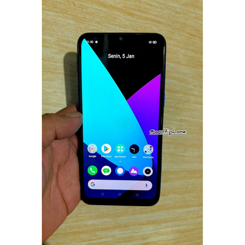 REALME 3 3/32 ORIGINAL 4G LTE HANDPHONE ANDROID SECOND MURAH