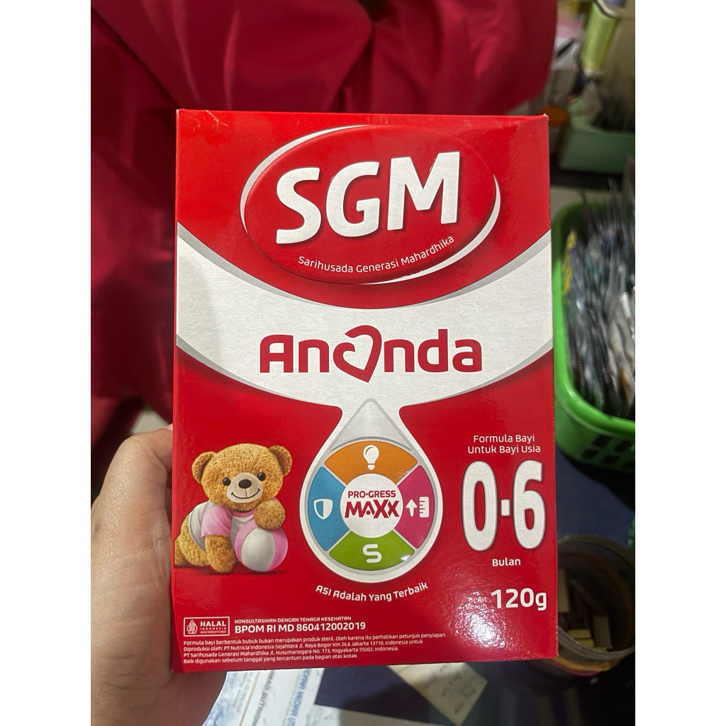 READY | SGM Ananda 0-6 bulan 120gram