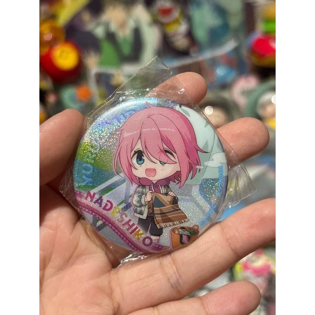 badge anime yurucamp original