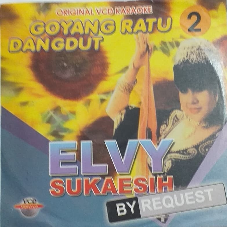 Kaset VCD Karaoke Dangdut Elvy Sukaesih By Request Collection Hits