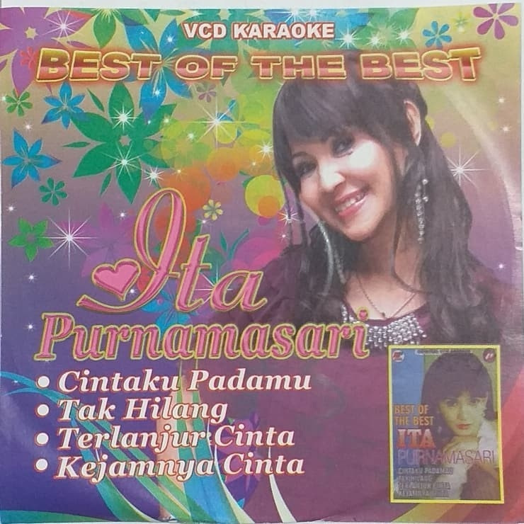 Kaset Video Karaoke Slow Rock Ita Purnamasari Best Collection Hits