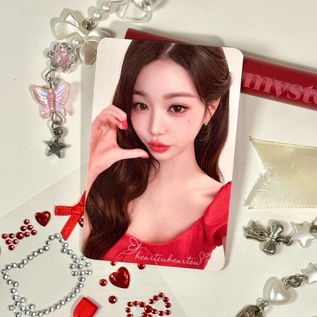 hearteuhearteu — [READY STOCK] IVE Jang Wonyoung Official Photocard from Dashing Diva Nails Round 3.