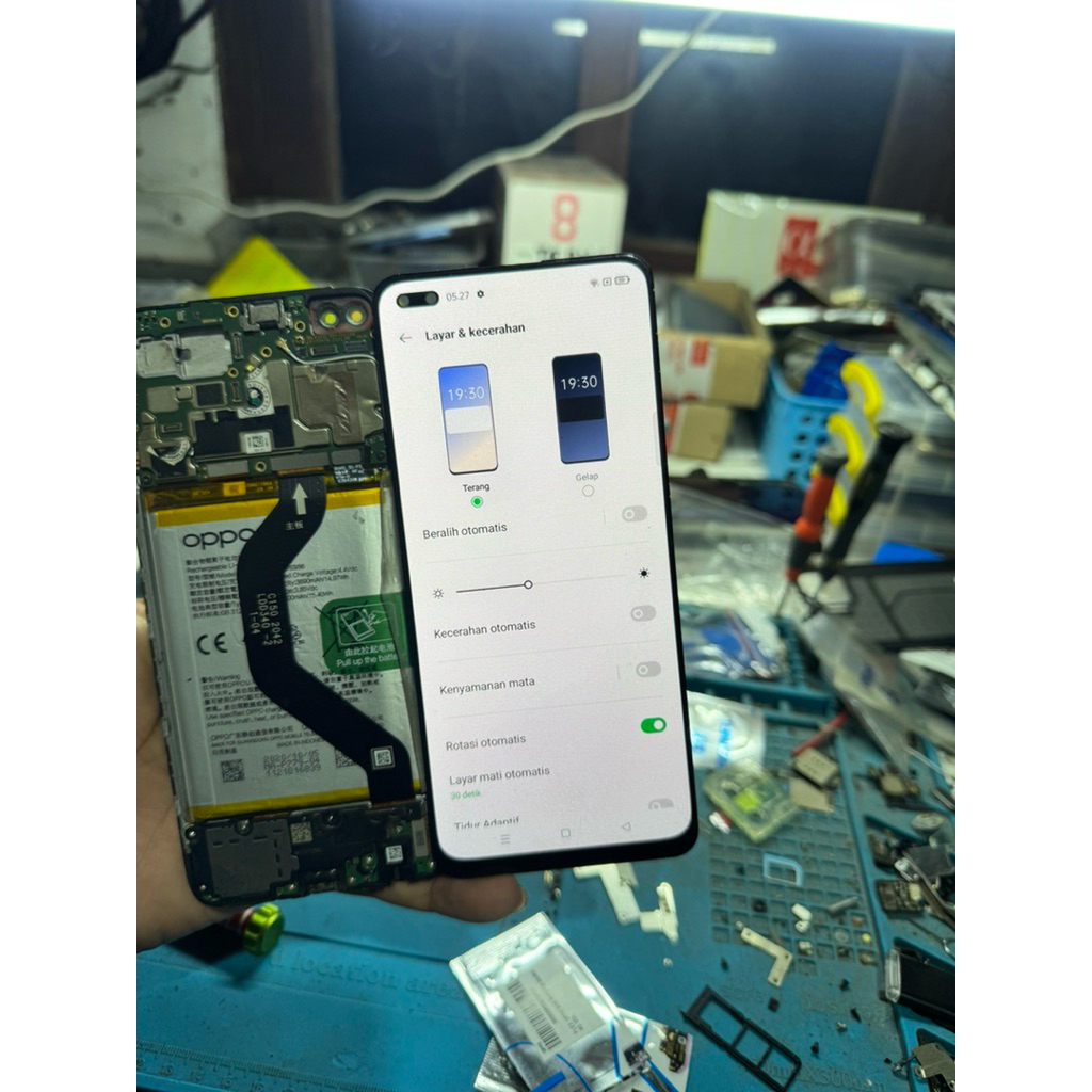 LCD OPPO RENO 4F ORIGINAL COPOTAN
