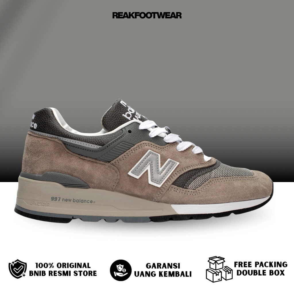 New Balance 997 MiUSA Grey 100% Authentic [U997GY]