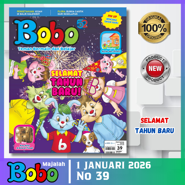 Majalah Anak Bobo Terbaru Edisi Januari 2026
