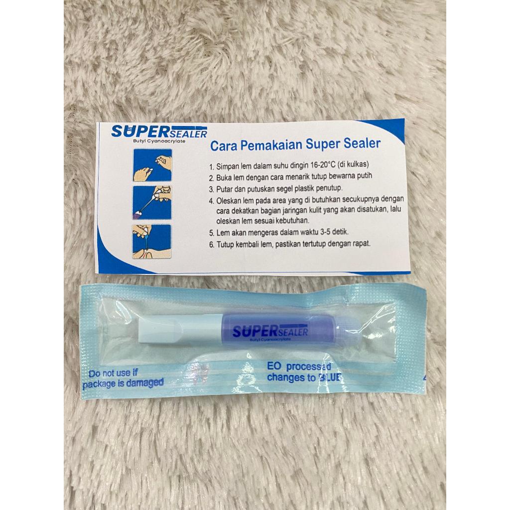 Super Sealer/Lem Khitan atau Sunat/Blue Glue/ Butyl Cyanoacrylate/Khitan /Lem khitan modern / Skin G